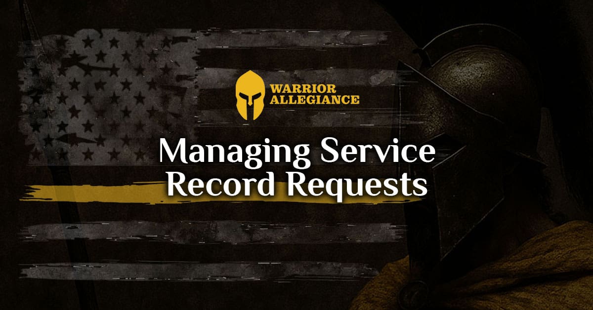 Managing Service Record Requests