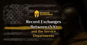 Record Exchanges Between (VA) and the Service Departments