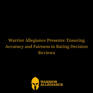 Warrior Allegiance Presents: Ensuring Accuracy and Fairness in Rating Decision Reviews