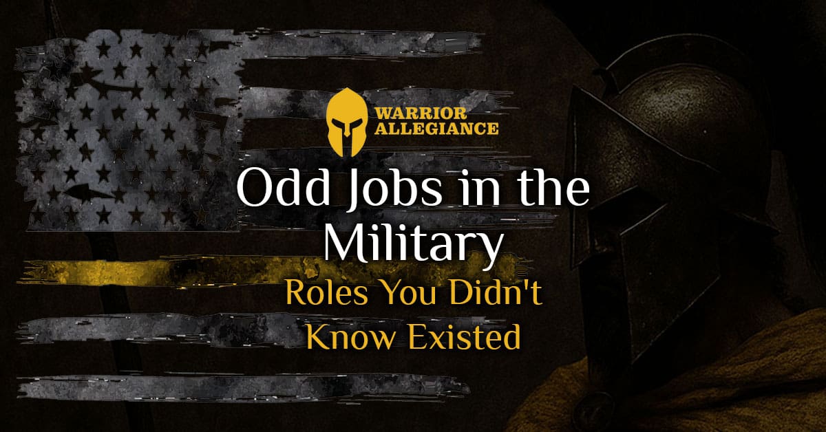Odd Jobs in the Military: Roles You Didn't Know Existed