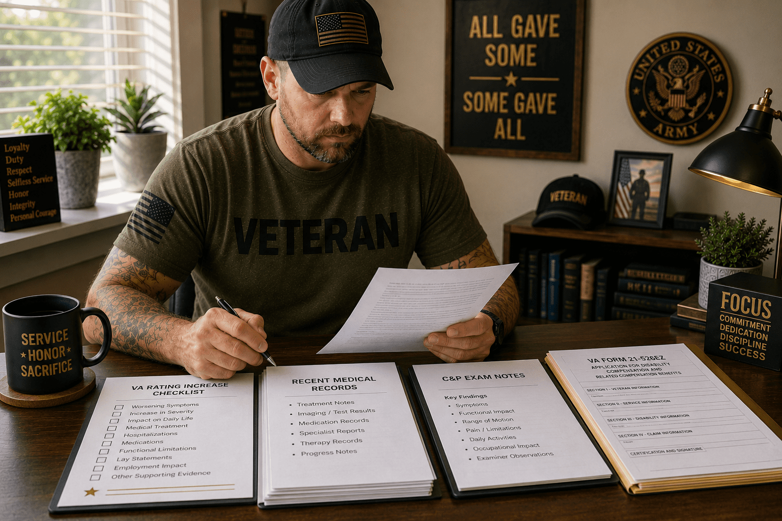 how to request va rating increase 2026