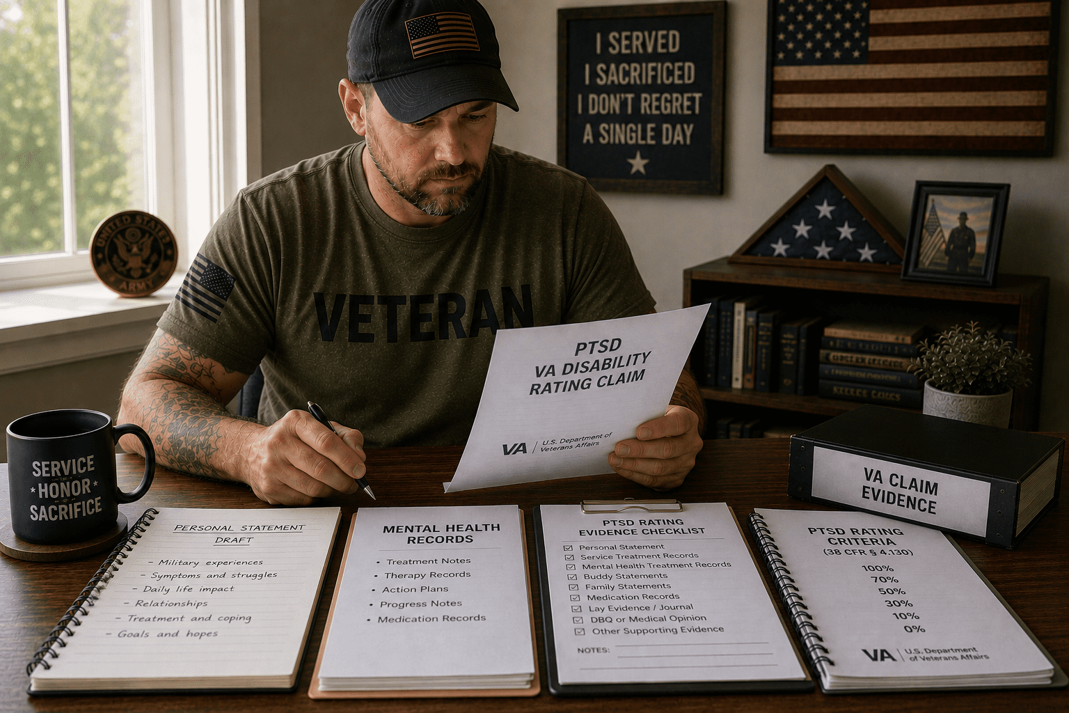 ptsd va rating common mistakes