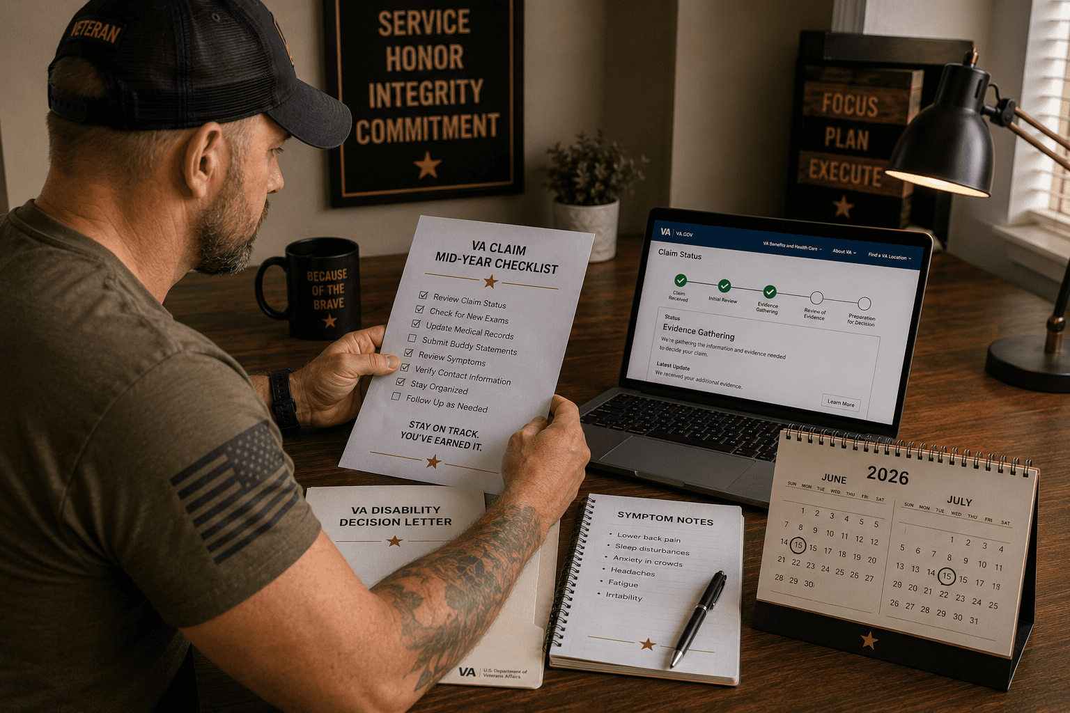 va claim mid year review 2026