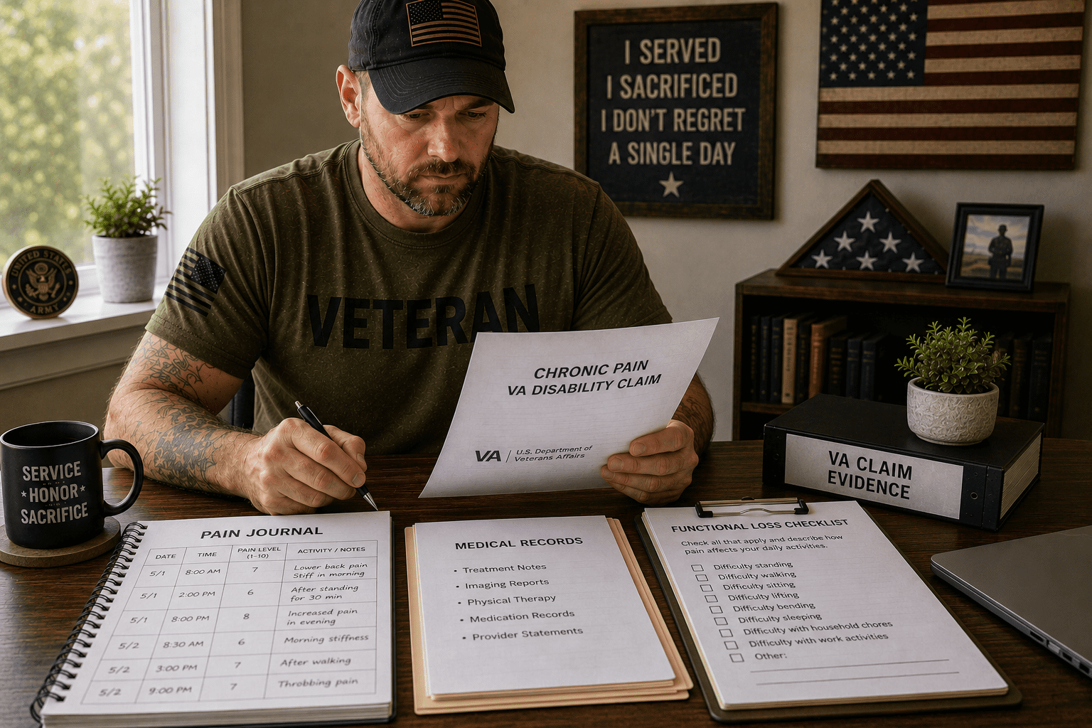 va disability for chronic pain 2026